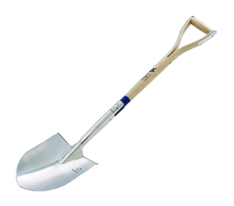 Bulldog Round Point Spade on white background