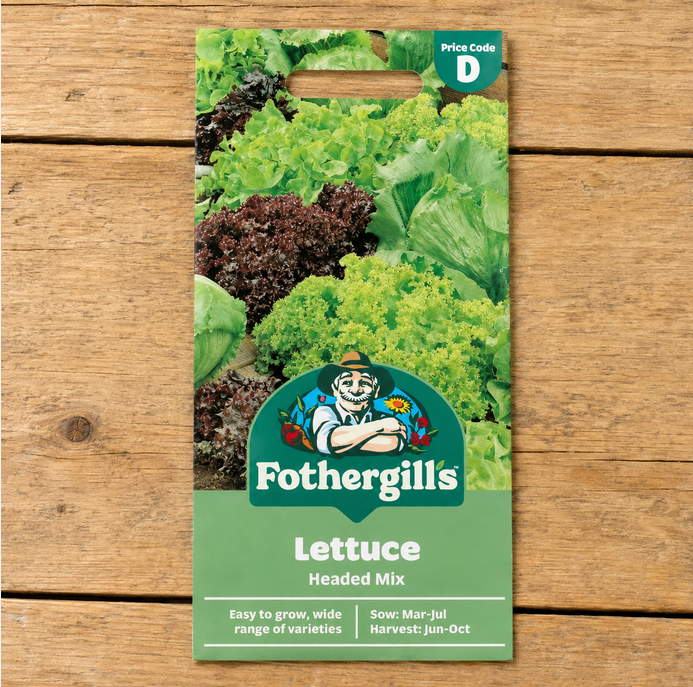 Mr Fothergill's Lettuce Headed Mix Seeds