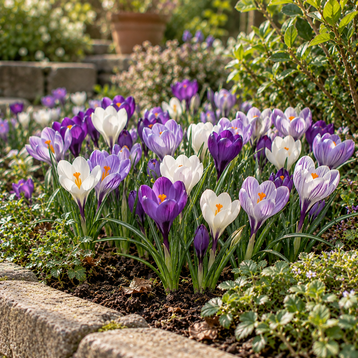 Crocus Cool Blues Mixed Flower Bulbs