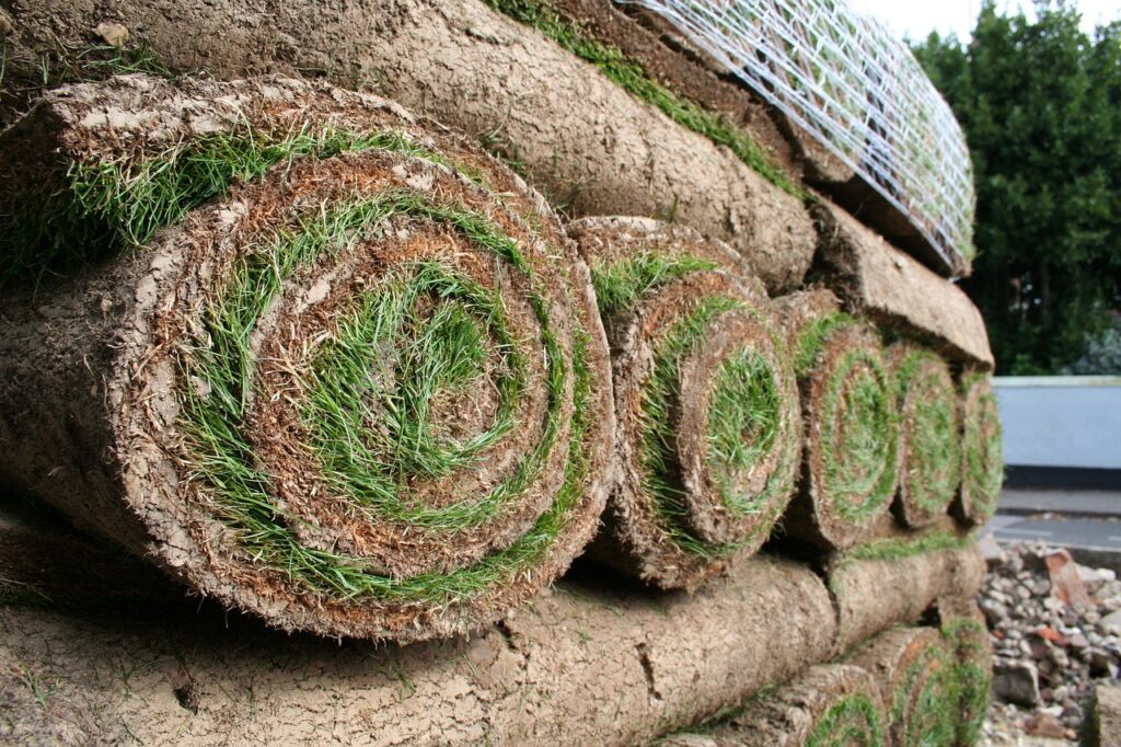 roll of turf
